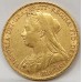 AUSTRALIA 1897 . ONE 1 SOVEREIGN . MELBOURNE . GOLD